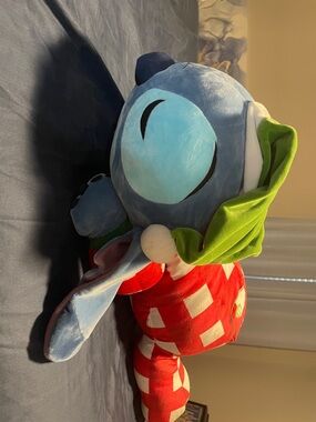 Disney Cuddleez Christmas Stitch Plush